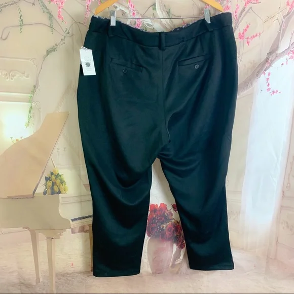 NEW Eloquii Studio Kady Fit Floral Jacquard Pant - Picture 6 of 11